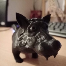 wolf wolf 3d print model - Mito3D
