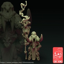 şaman oyuncaklar oyunlar Warhammer yaş savaş oyunu kaos dnd 5th Sigmar wizzard 3d print model - Mito3D