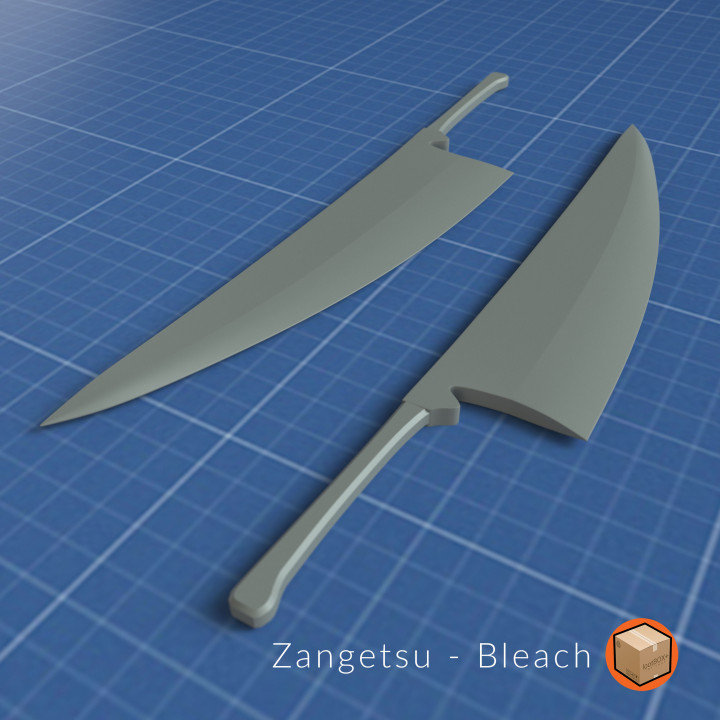 Lego Fullbring bankai Zangetsu (Bleach) - 3D model by Rhys does 3dprinting  on Thangs