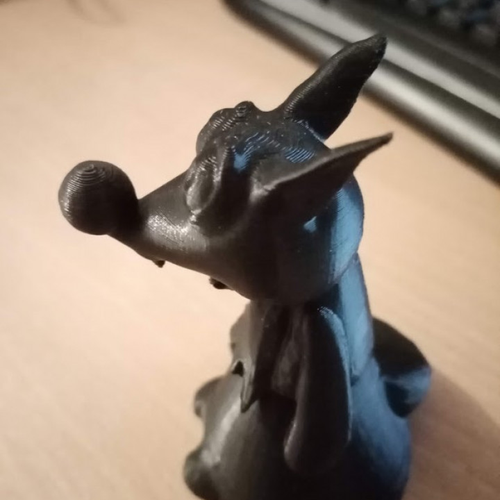 cartoon fox 3D print model - Mito3D