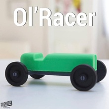 ol' racer Spielzeug Spiele Auto 3d print model - Mito3D