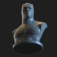 batman büst poz Sanat yarasa karanlık kahraman joker şövalye süper komik dc heykeller Wayne Bruce kandırmak 3d print model - Mito3D