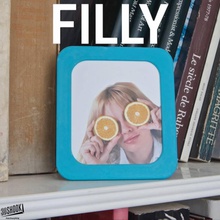 filly frame & garden picture pictureframe 3d print model - Mito3D
