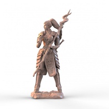 mantar savaşçılar büyücü oyuncaklar oyunlar elf fantezi şövalye büyü 3d print model - Mito3D
