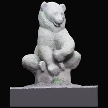 coram's fields sigurd's bear scan london 3dprintable culturalheritage 3d print model - Mito3D