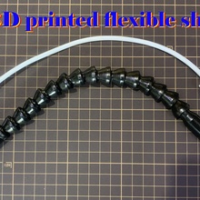 flexible shaft 3d print model - Mito3D