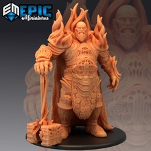 dev çekiç titan savaşçı klasik karşılaşma patron fantezi Ortaçağa ait canavar rpg Warhammer düşman Kocaman masaüstü zindan dnd yol bulucu npc 3d print model - Mito3D