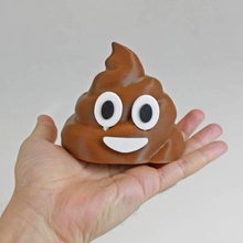emoji poop fashion & accessories funny poo shit brown crap 3d print model - Mito3D