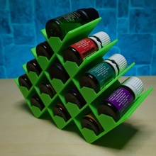 essential oil rack rack oil essential essential oil 3d print model - Mito3D