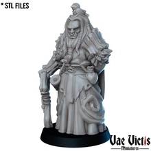orc druid fantasy nature rpg supportless tabletop spell dnd magicians 3d print model - Mito3D