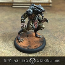 Shunka Geschäft Grusel Monster Werwolf Western kryptisch 3d print model - Mito3D