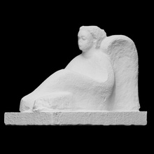 guardián ángel escanear escultura Rusia 3dprintable aviador Ángel guardian 3d print model - Mito3D