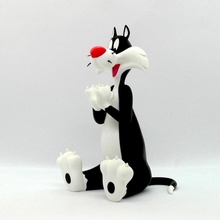 Silvester gato ventilador arte desenho animado 3d print model - Mito3D