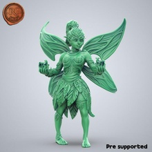 fairy 01 - seelie court toys & games dragons dungeons miniature encounter dnd fairies fey 3d print model - Mito3D