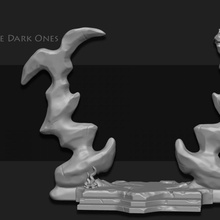 oscuro portal juguetes juegos fantasía miniaturas terreno ciencia ficción mesa juego guerra fundición demonios sarks 3d print model - Mito3D