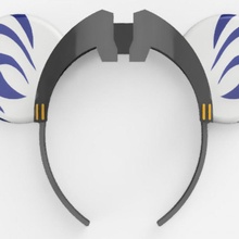 ashoka ratón orejas accesorios cosplay estrella guerras tano 3d print model - Mito3D