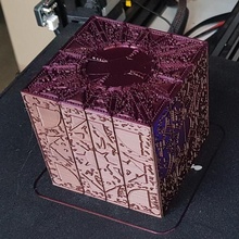 puzzle scatola v3 giocattoli Giochi cubo configurazione Hellraiser lamento mercante 3d print model - Mito3D
