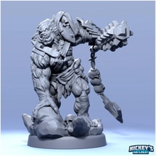 orc - beast tribe menacer 2 toys & games 3d print model - Mito3D