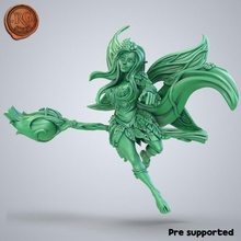 fairy 03 - seelie court toys & games dragons dungeons miniature sculpt fey 3d print model - Mito3D