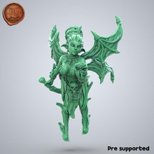 fairy 04 - unseelie court toys & games dungeons nature miniature death base tabletop d&d dnd fey fragons desolate 3d print model - Mito3D