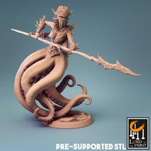 sea guardian spear toys & games fish monster caecilia seaguardianspear 3d print model - Mito3D