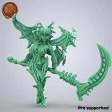 hada 06 unseelie Corte juguetes juegos criatura dragones mazmorras magia miniatura esculpir muerte mesa guadaña juego guerra dnd vidente duendes 3d print model - Mito3D