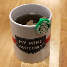 starbucks teabag hook fan art 3d print model - Mito3D