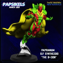 papranium elf syntehzoid b-zion toys & games android hero superhero super supers 3d print model - Mito3D