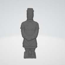 Cinese antico terracotta guerrieri scultura 3d print model - Mito3D
