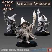 gnome sorcier jouets Jeux dnd devin 3d print model - Mito3D