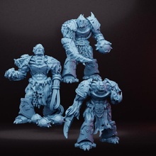 heavy mutated warriors toys & games 40k warhammer chaos spacemarines mutilators astarters obliterators 3d print model - Mito3D