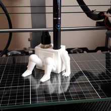 e- cig robot stand 3d print model - Mito3D