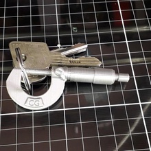 Mikrometer Schlüssel fob 3d print model - Mito3D