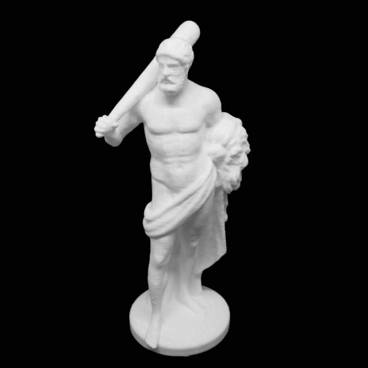 hercules bruxelas bélgica scan 3D print model - Mito3D