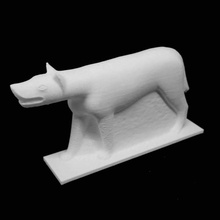 lupo bruxelles belgio scansione 3d print model - Mito3D