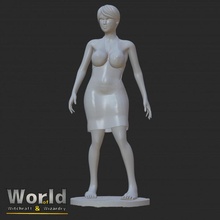 miranda hodd - witchcraft & wizardry toys games sexy wizard magic witch boobs beauty shaman busty magican 3d print model - Mito3D