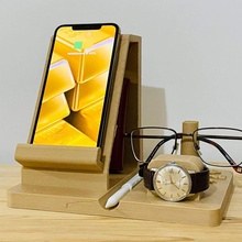 phone docking station wireless charger gadgets & electronics holder iphone pen desk dock glasses modern office pencil samsung stand table watch organizer night 3d print model - Mito3D