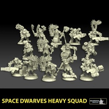 astroknight dwarves heavy squad toys & games 40k viking warhammer miner dwarf 28mm squat berserker mercenary kharadron oldhammer devastator sharedog squats hammerer 3d print model - Mito3D