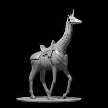 blindado regular jirafa 3d print model - Mito3D
