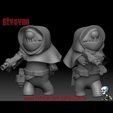 stygyn pirates toys & games scifi aliens zombiesmith 3d print model - Mito3D