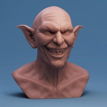 gobelin creature monster 3d print model - Mito3D