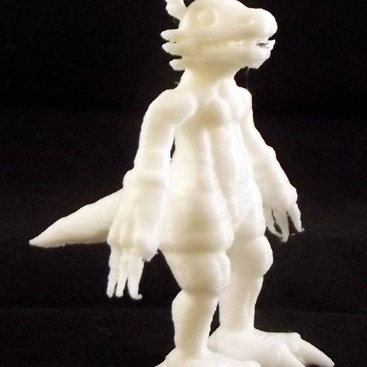 guilmon action figure statue fan art series digimon digitalmonsters 3D print model - Mito3D