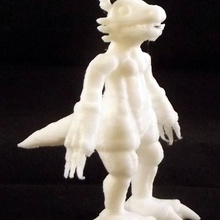 guilmon action Figur statue fan Kunst Aktion Abbildung Serie digimon digitalmonsters 3d print model - Mito3D