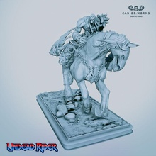 undead rider toys & games grim death reaper 3d print model - Mito3D