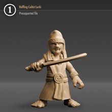 Halbling Kulter lurki Kult Hobbit 3d print model - Mito3D