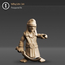 halfling cultistas Zark 3d print model - Mito3D