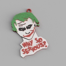 Joker Schlüsselbund dc 3d print model - Mito3D