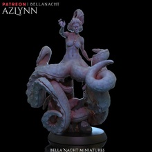 Azlynn Kreatur Monster Ozean Meer Wasser Tintenfisch Tentakel ursula Tentakeln tief Cecaelia 3d print model - Mito3D