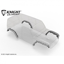 axial scx10iii jeep jl bar fender set - narrow rc cars 3d print model - Mito3D