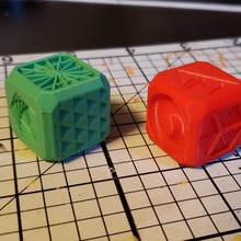 maker cube coin dice 3dprint 3d print model - Mito3D